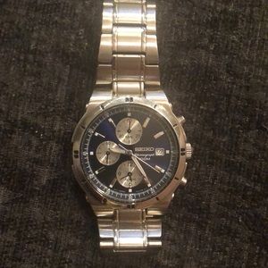 Men Seiko Chronograph Watch